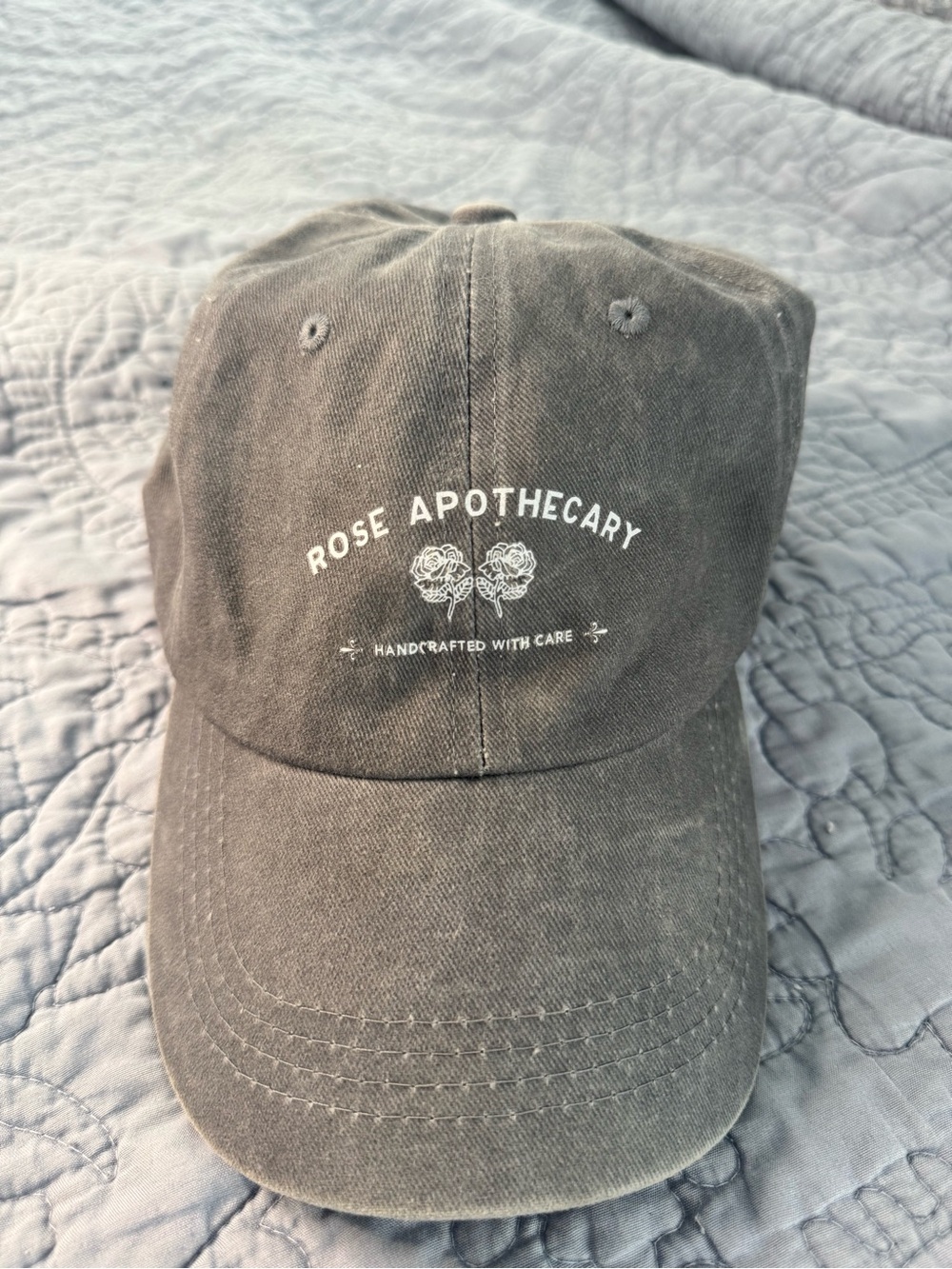 🔥3/$15 Rose Apothecary from Schitt’s Creek graphic Baseball Cap - Charcoal